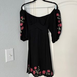 Off the shoulder dress